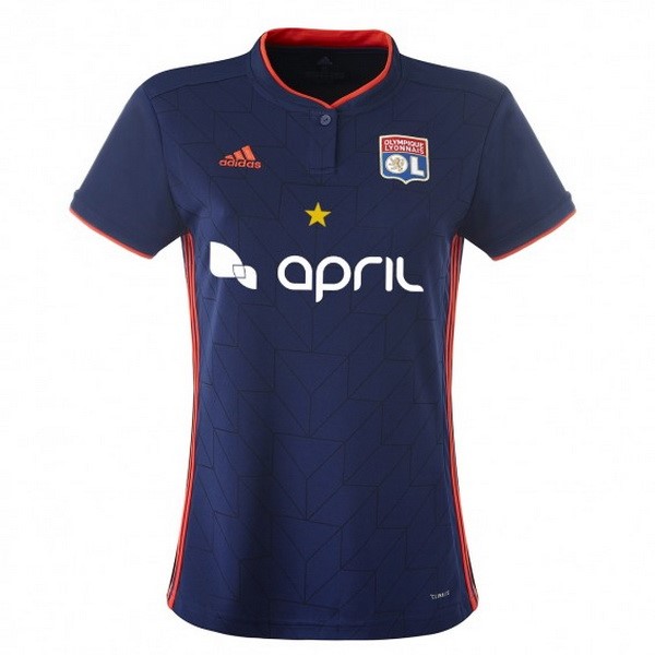 Lyon Trikot Auswarts Damen 2018-19 Blau Fussballtrikots Günstig